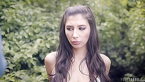 Hot asian slut gets fucked by a big black dick