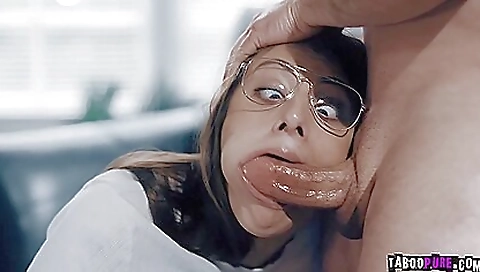 Subanging girl with a huge cock