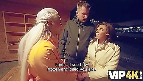 Super sexy girl with a big cock