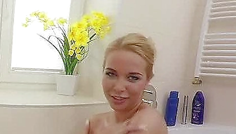 Horny mature chick fucks in the kitchen