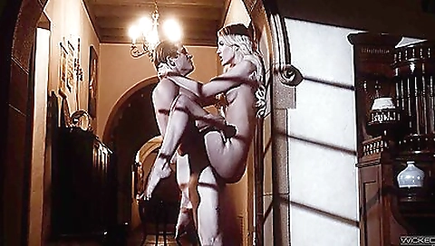 Hot girl with a sexy body gets banged