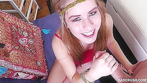 Sexy young blonde drilled by a stranger