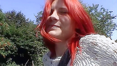 Sexy chick with huge cock